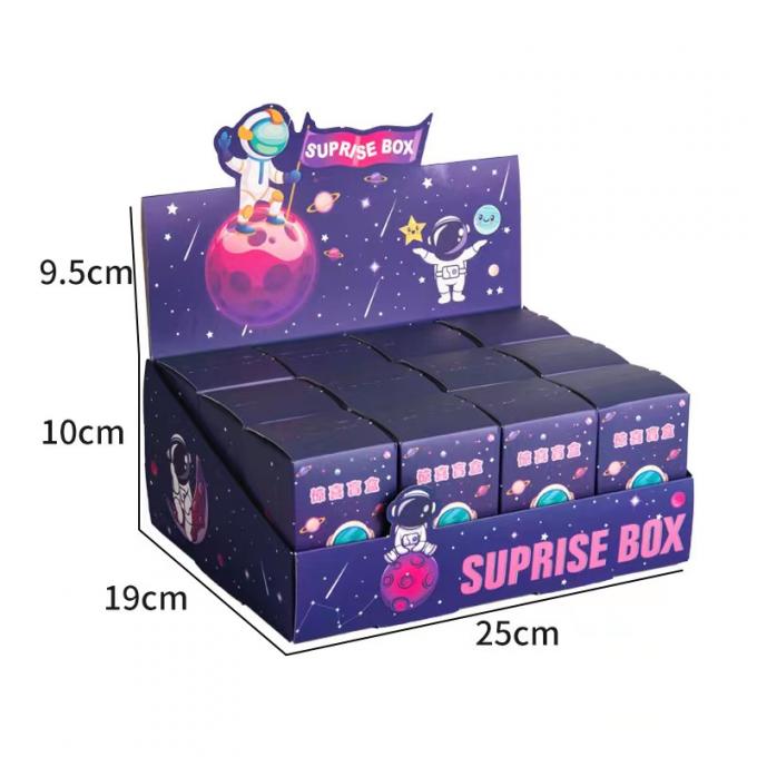 AJ Series Mini Shoes Keychain Blind Box Paperboard PVC material 0