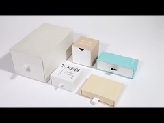 Rectangular Jewelry Packaging Box Elegant Presentation Package Recyclable
