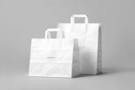 matt lamination Shopping Paper Bags Custom ISO  For Advertising / Gift