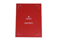 Custom Lid-Off Box Protective Varnish Rigid Packaging Red Box