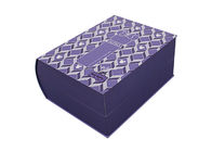 Customizable Purple Gift Box With Debossing For Baby Showers Gift Box