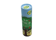 FSC Paper Tubes Packaging , Ivory Board Round Shaped Box Glossy