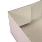 Matte White Apparel Rigid Packaging Box Semi Automatic Pop Up