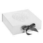 Custom Printing Logo Rigid Cardboard Gift Box Collapsible With Magnetic Closure