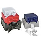Ribbon Tie Magnetic Gift Boxes Matte Chocolate Box Packaging
