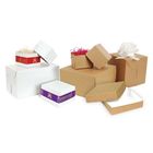 Kraft Rigid Lock Corner Boxes Packaging For Decorative