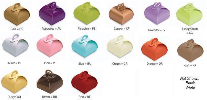 Luxury  Colorful Single Truffle Totes Deluxe Boxes UV Coating