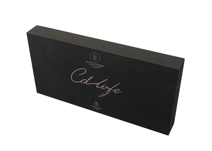 Customized Rigid Packaging Box With Silver Hot Stamping