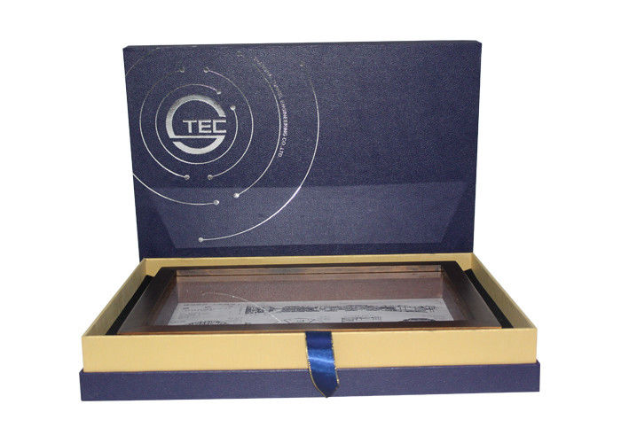 Art Paper Luxury Packaging Box With UV Coating Hot Foil Stamping