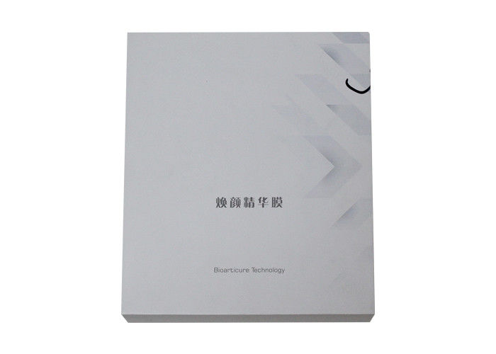 Customized Rigid Packaging Box With White Cardboard Insert