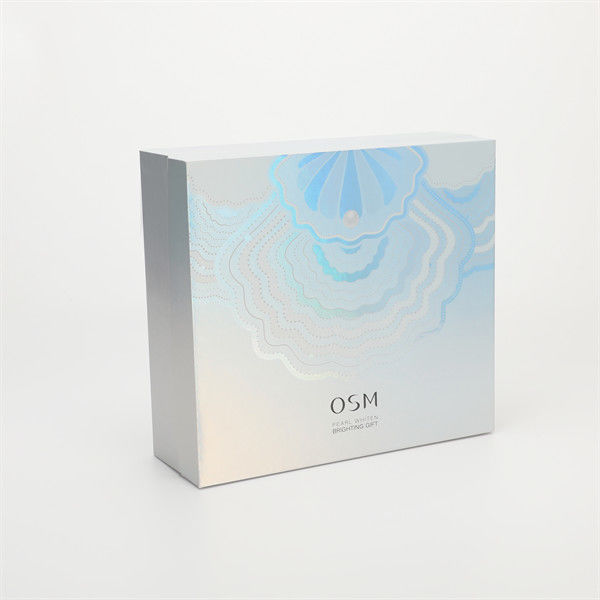 Cosmetic Rigid Packaging Box Foldable With Lid Birthday Presents