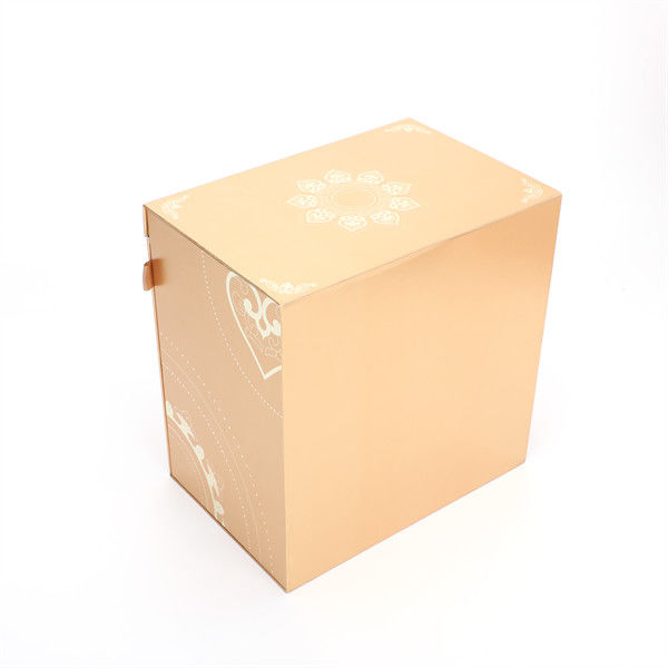 OEM Foldable Gift Box , Easy Assemble Paper Cardboard Boxes FSC iSO