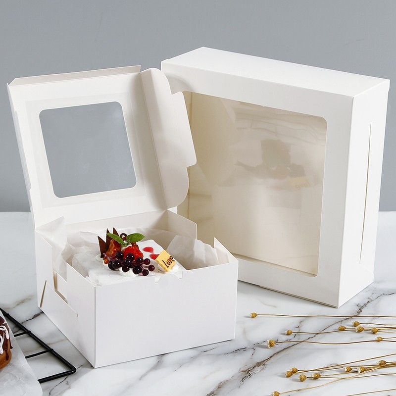 Cake Food Storage Cardboard Packaging Boxes CMYK/Pantone Printing ...