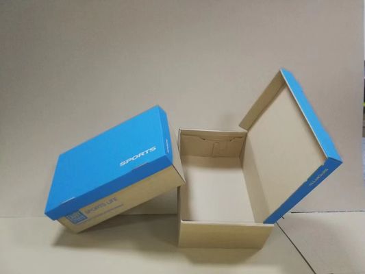 Impresión personalizada de embalaje de papel de caja de zapatos Impresión offset 4c reciclable