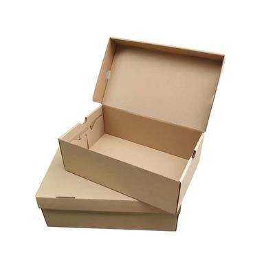 Boîte d'emballage de chaussures Nike pliable ondulée Carton de papier en gros Tailles différentes