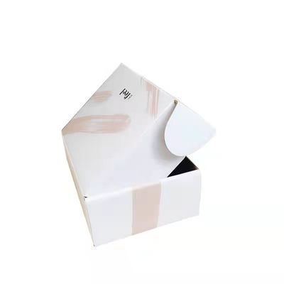Logo personalizzato Folded Shoe Box corrugato Spedizione Imballaggio regalo