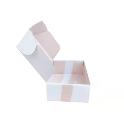 Logo personalizzato Folded Shoe Box corrugato Spedizione Imballaggio regalo