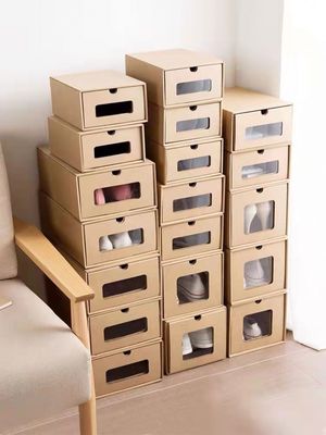 Rectangle Fancy Packaging Box Collapsible Shoe Box Magnetic Packaging