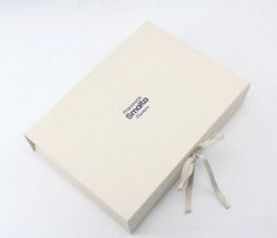 Rectangle Cardboard Shoe Boxes CMYK Printing With Magnetic Closure