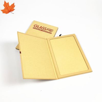 Крафт-бумажная экрановая защитная коробка упаковки закаленное стекло