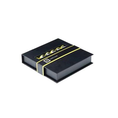 Papierplatten-Zigarrenverpackungskiste Custom Print Logo Wiederverwendbar Luxus