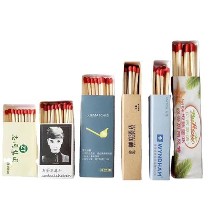 Boîte d'emballage de cigares en carton Luxe Boîte à allumettes noires