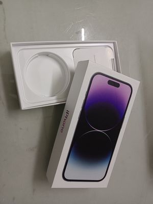 Iphone 14 Pro Max caja de embalaje de electrónica con accesorio