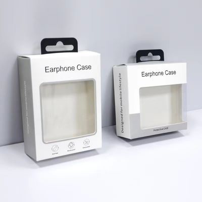 Custom Different Shape Fancy Packaging Box With Hook For Airpod Cases