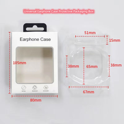 Custom Different Shape Fancy Packaging Box With Hook For Airpod Cases
