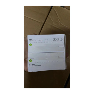 Adhesivos de sello personalizados de vinilo impermeables para iPhone 15 15pro 15 Promax