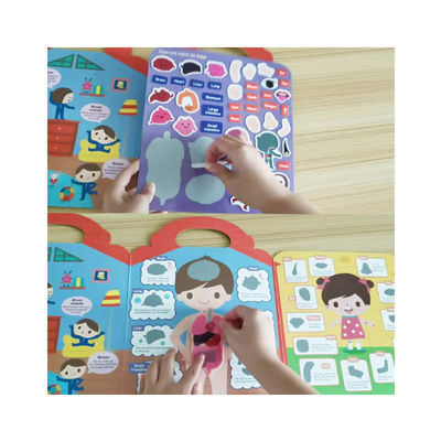 Custom Seal Sticker Label warna penuh Release Paper Sticker Buku