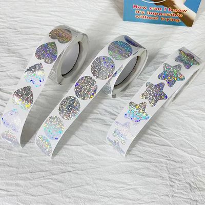3d Holographic Seal Stickers Waterproof Reusable Cutomized Sizes