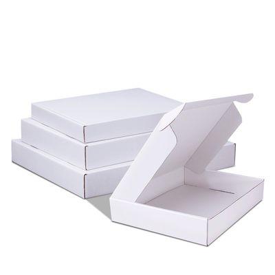 kraft paper Вогнутая почтовая коробка слот Картонные коробки для доставки