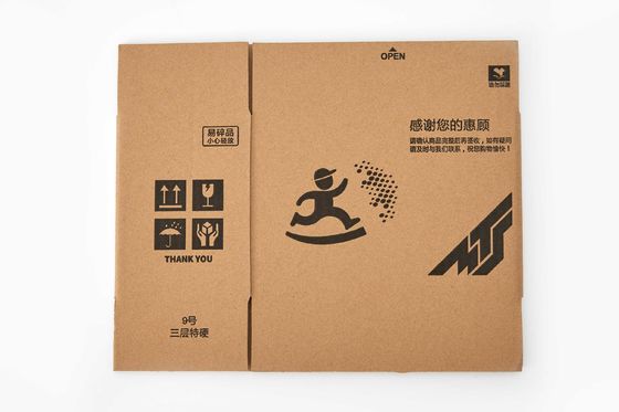 Kotak hadiah karton praktis yang dapat didaur ulang, Kotak pengiriman cetak khusus