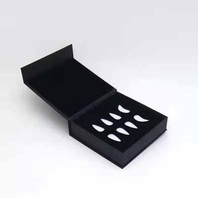 नाखूनों पर लक्जरी प्रेस के लिए एम्बॉसिंग कॉस्मेटिक पैकेजिंग बॉक्स
