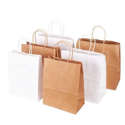 Powierzchnia papierowa, specjalnie wydrukowane torby podarunkowe z uchwytem