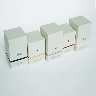 OEM Parfüm Sert Paketleme Kutusu Katlanabilir Karton Malzeme