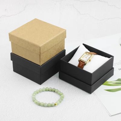 Watch Cardboard Rigid Packaging Box Square Shape Multipurpose