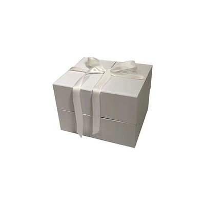 Scatola regalo per il compleanno riutilizzabile, scatola da matrimonio in cartone pieghevole.