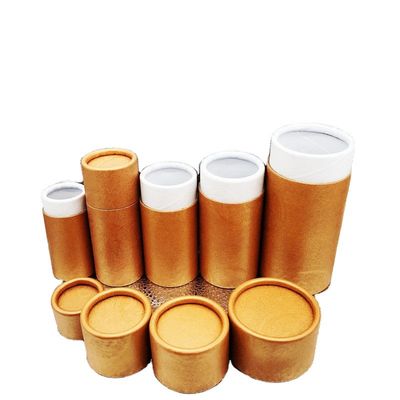 Emballage de tubes en papier sur mesure, boîte à fleurs cylindrique avec couleur CMYK
