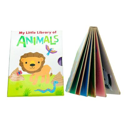 Laminatura a pellicola Stampa di libri a copertina rigida per bambini Libro da tavolo Libro illustrato OEM