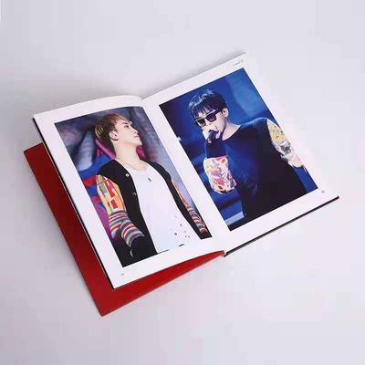 CMYK Color Hardcover Book Printing , Glossy Magazine Printing For Adult Photo Book