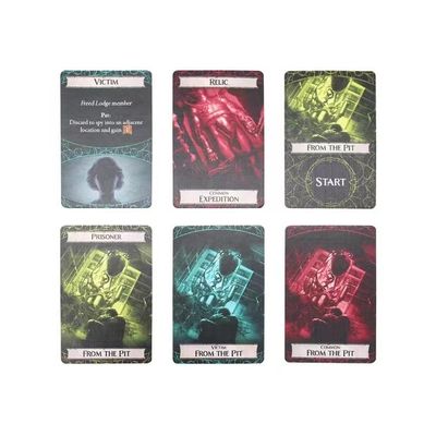 طباعة الأوفست لعبة بطاقات مخصصة خيارات تصميم الطباعة للبطاقات / الصناديق / كتب القواعد