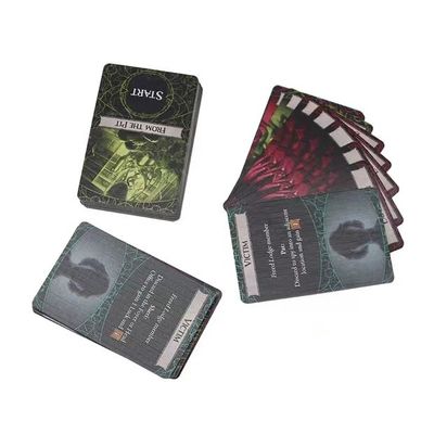 Offset Baskı Özel Kart Oyunları Kartlar / Kutular / Kural Kitapları için Baskı Tasarım Seçenekleri