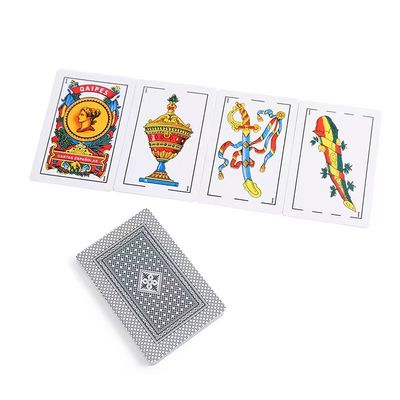 오프셋 인쇄 사용자 지정 보드 게임 카드 인쇄 54 카드 / 규칙 책과 함께 덱