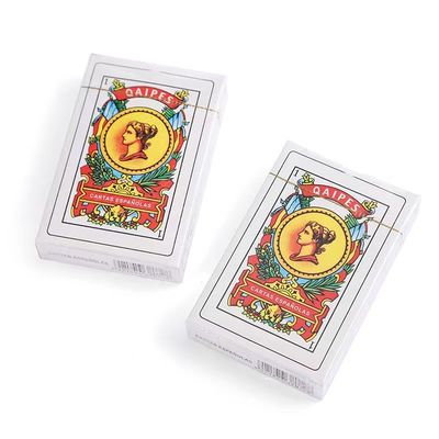 오프셋 인쇄 사용자 지정 보드 게임 카드 인쇄 54 카드 / 규칙 책과 함께 덱
