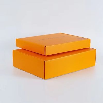 Classico cartone ondulato scatole di imballaggio regalo logo personalizzato riciclabile