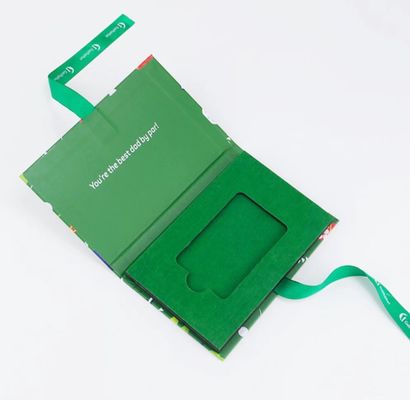 Recycled Rigid Packaging Box Rectangular With Magnetic Closure OEM / ODM