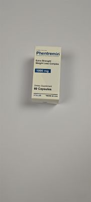 Farmaci ecologici Pille pieghevoli scatola di carta piccola scatola di imballaggio con stampa a colori CMYK Pantone riciclabile