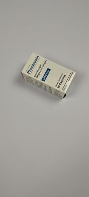 Pilules médicinales écologiques pliables Petite boîte en papier Boîte d'emballage avec impression en couleur CMYK Pantone Recyclable